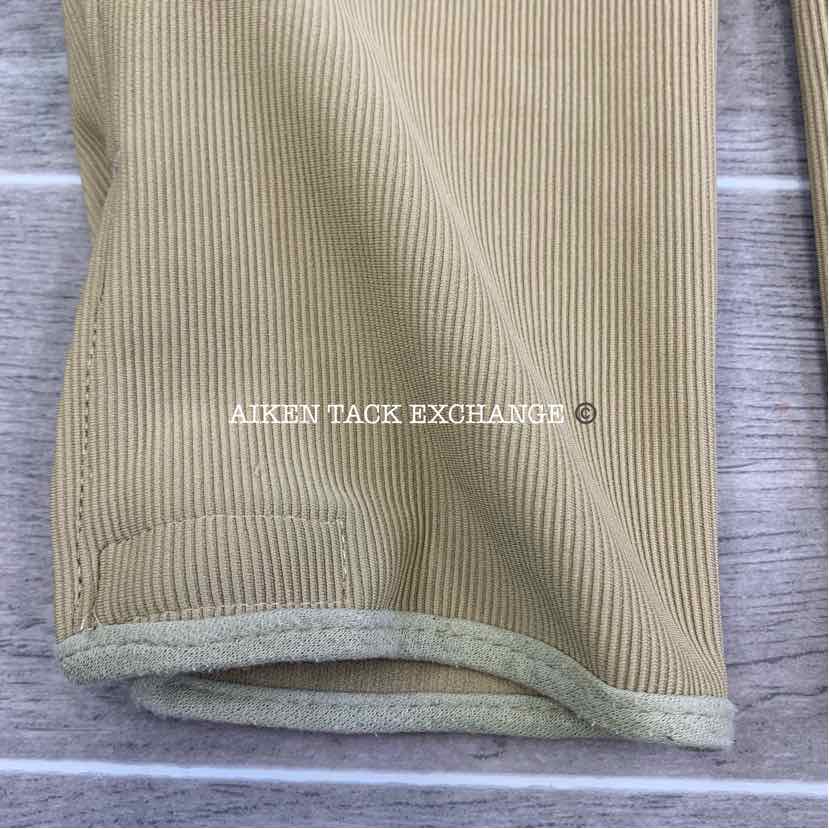 TuffRider Low Rise Pull On Knee Patch Breeches, Size 34