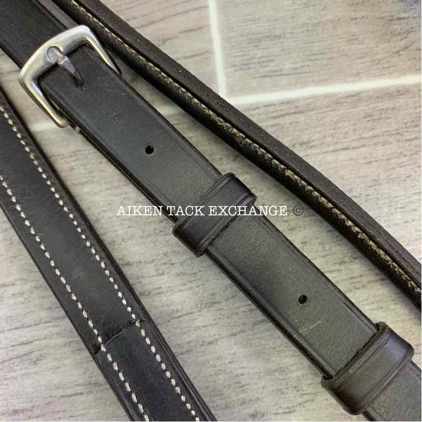 Bridleway Plain Raised Standing Martingale, Dark Havana, Size Pony, Brand New
