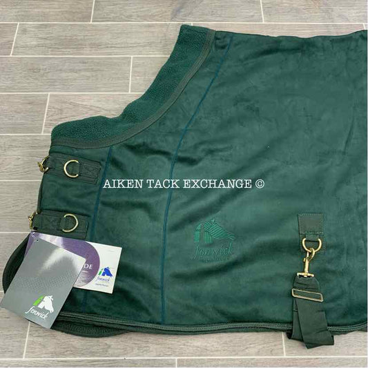 **CLEARANCE** Fenwick Equestrian EquSuede Performance Dress Blanket, Green, 86"