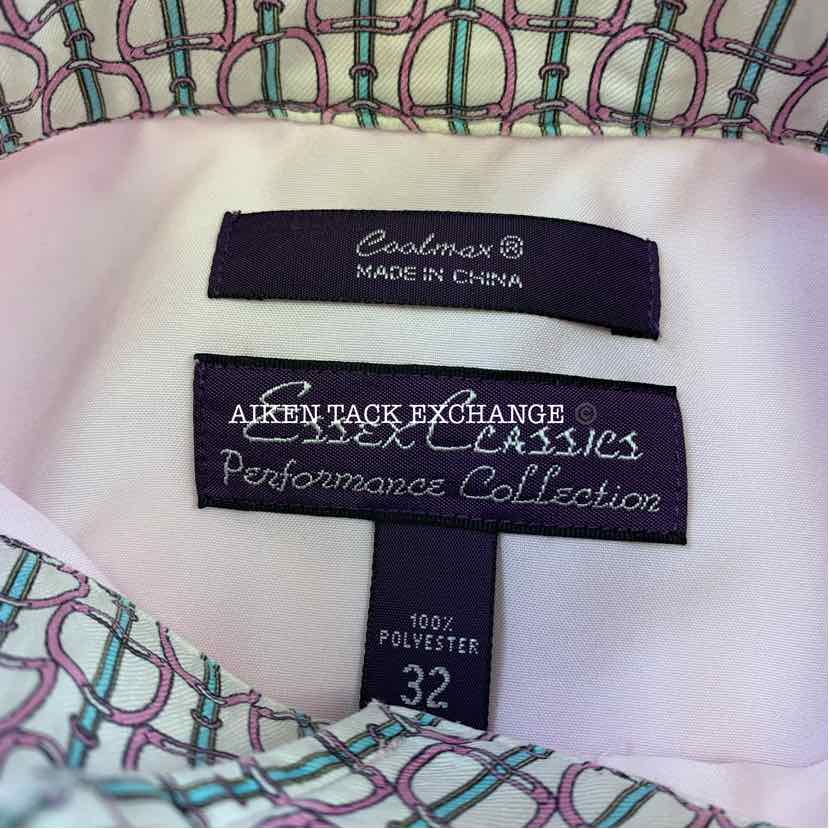 Essex Classics Long Sleeve Show Shirt, Size 32