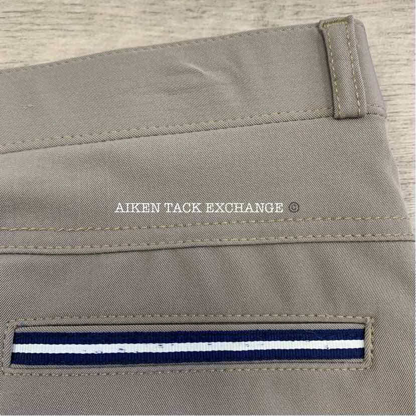KL Select USG "Ava" Silicone Grip Full Seat Breeches, Women's 30