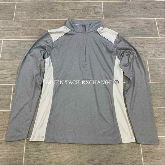 Team 365 Long Sleeve Quarter Zip Shirt, XSmall