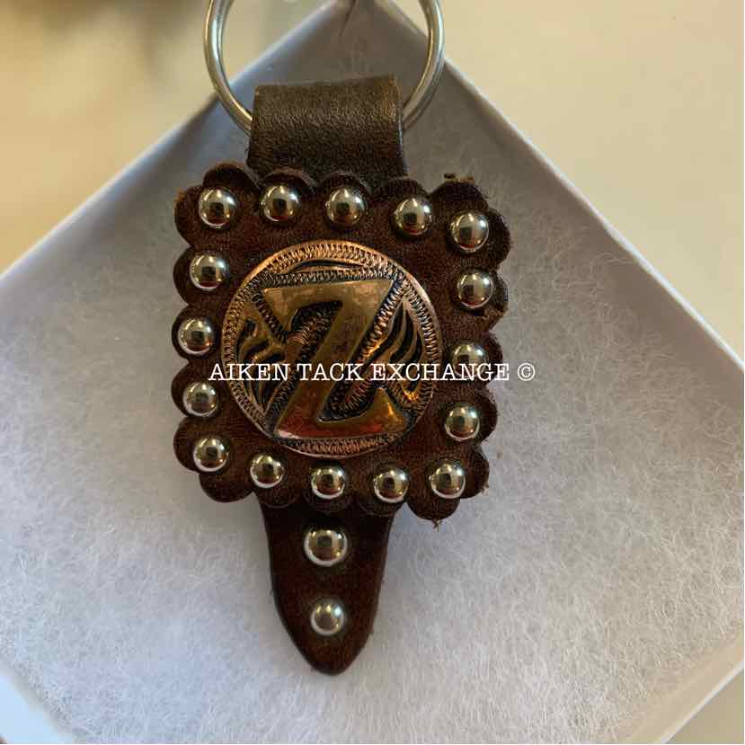 "Z" Initial Key Chain, Brand New