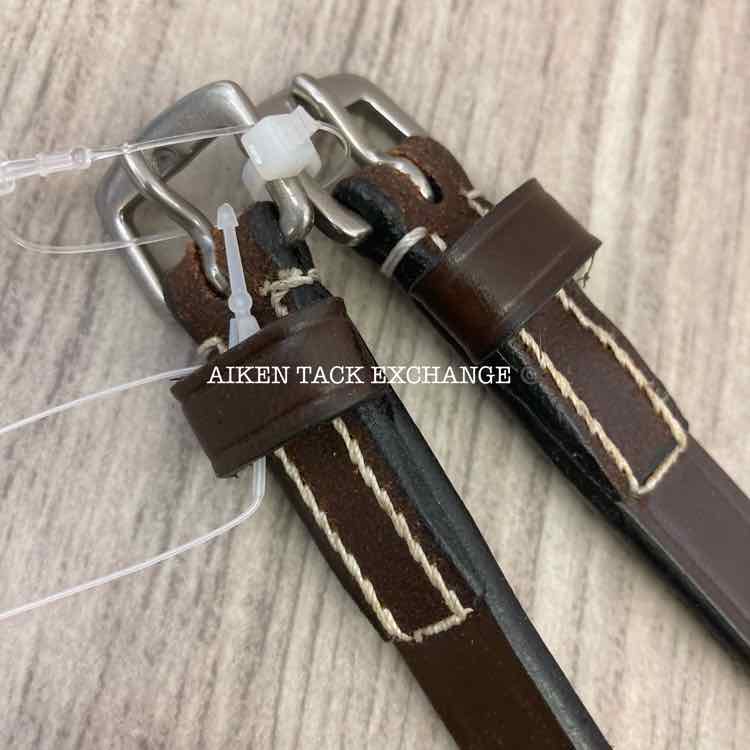 KL Select Red Barn Cheek Pieces, Hook Stud Ends, OS