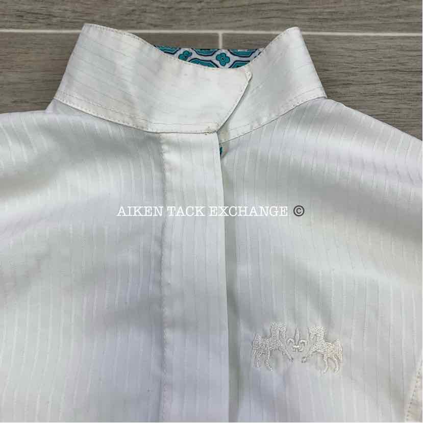 Equine Couture Long Sleeve Sun Shirt Show Shirt, Size 10