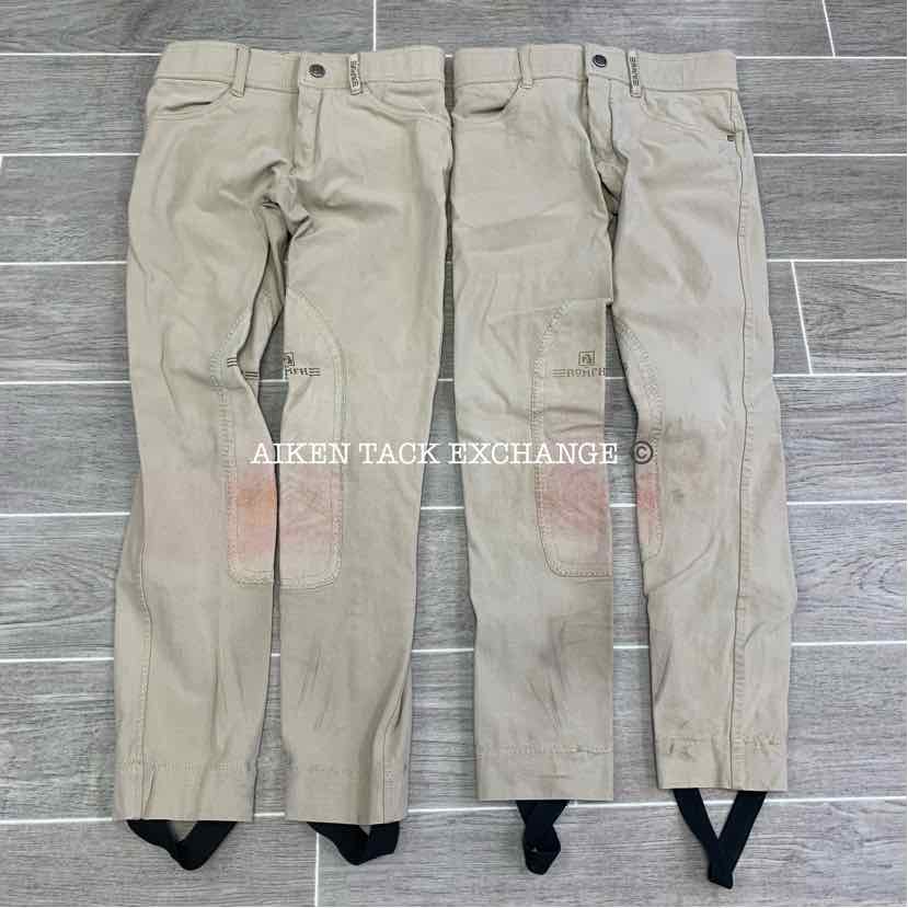 BARGAIN BUNDLE: 2 Pairs of Romfh Knee Patch Jods Breeches, Size 10