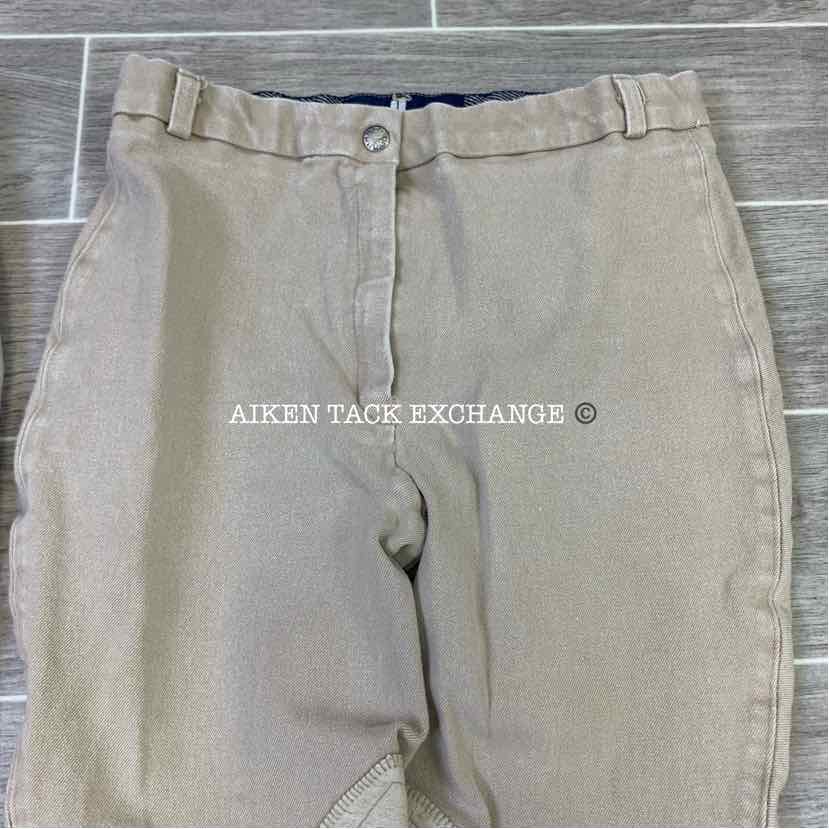 BARGAIN BUNDLE: 2 Pairs of Millers Knee Patch Breeches, Size 30