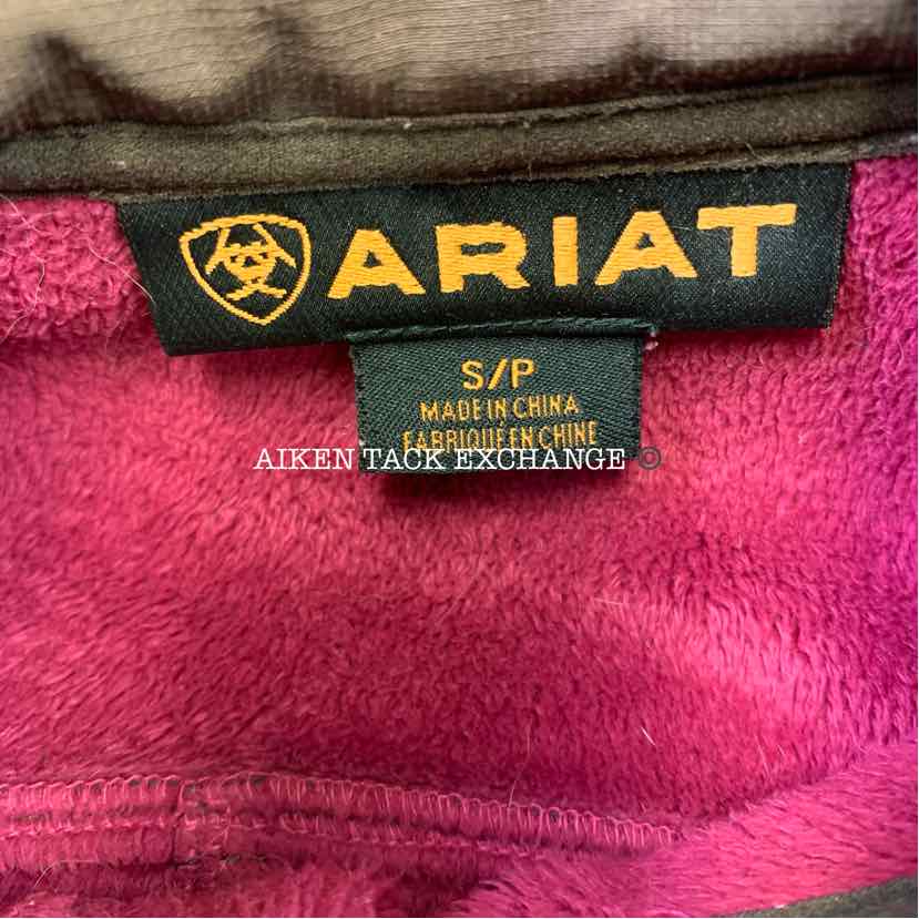 Ariat Fleece Lined Softshell Jacket, Size Small