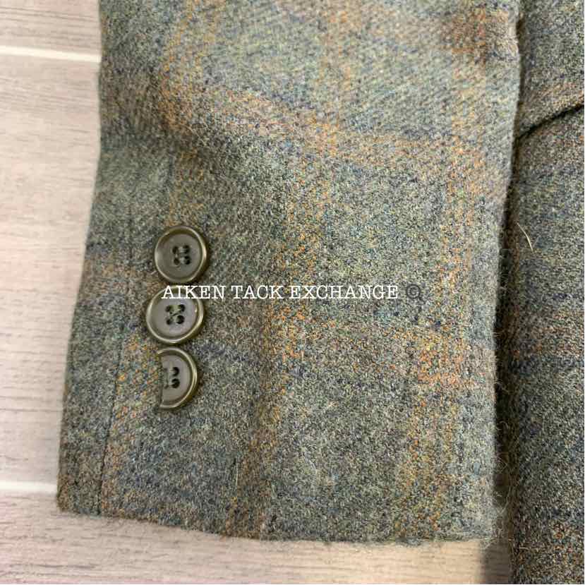 RJ Classics Foxy Tweed Hunt Coat, Size 0 S