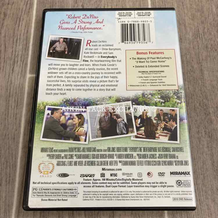 Everybody's Fine DVD