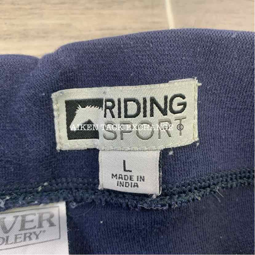 BARGAIN BUNDLE: 2 Pairs of Riding Sport Knee Patch Breeches Tights, Size 12