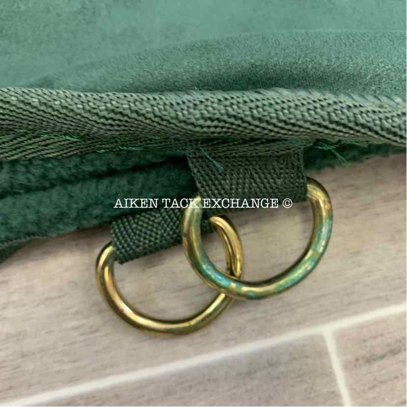 **CLEARANCE** Fenwick Equestrian EquSuede Performance Dress Blanket, Green, 86"