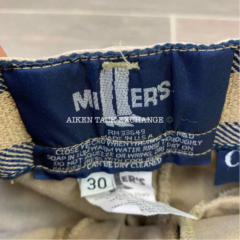 BARGAIN BUNDLE: 2 Pairs of Millers Knee Patch Breeches, Size 30