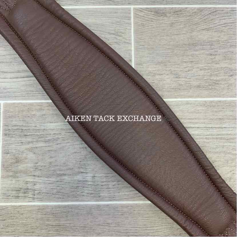 KL Select Red Barn Smart Contour Dressage Girth, Brown, 28"