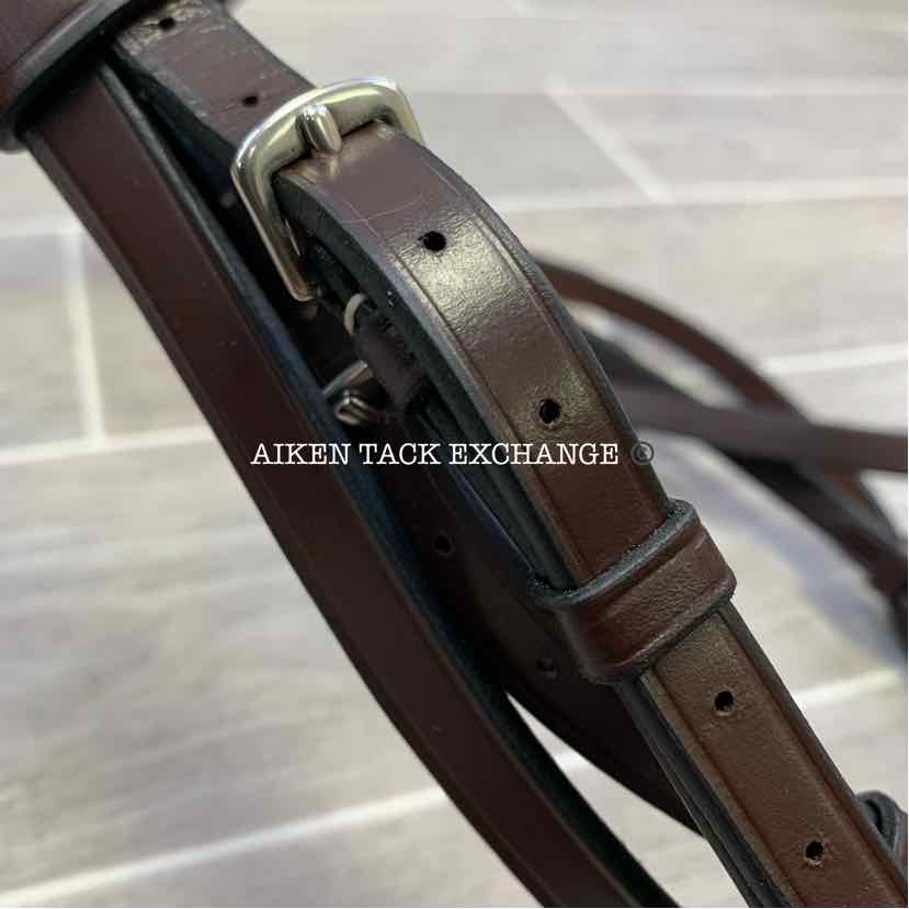 Kl Select Red Barn Indio Bridle w/ Matching Reins, Size Full