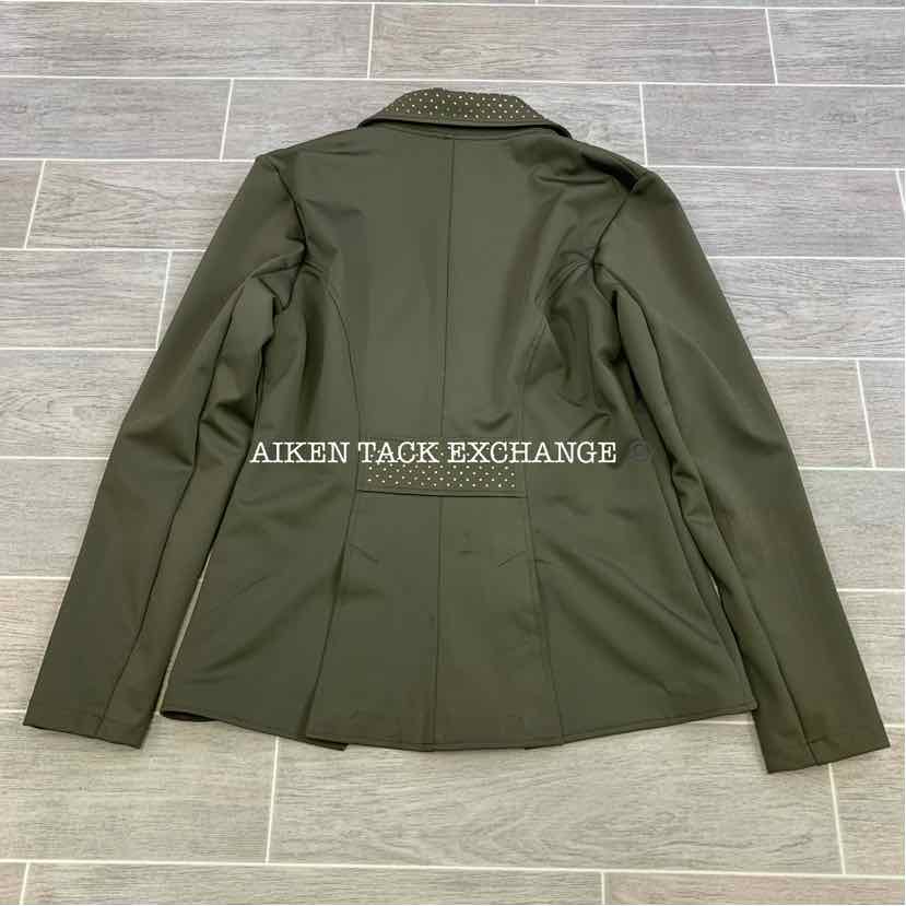 Ovation Elegance Dressage Show Coat, Brown, Size 10