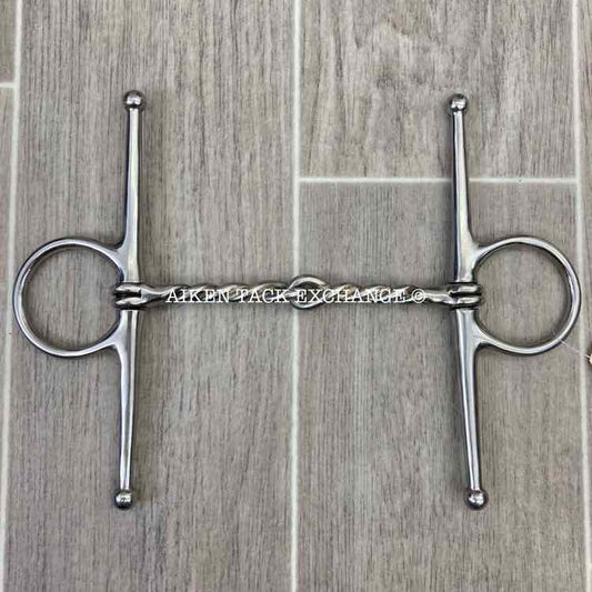 Twisted Wire Single Joint Full Cheek Bit 5"