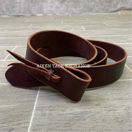 Weaver Leather Latigo Cinch Tie Strap, Burgundy, 1 3/4" x 72"