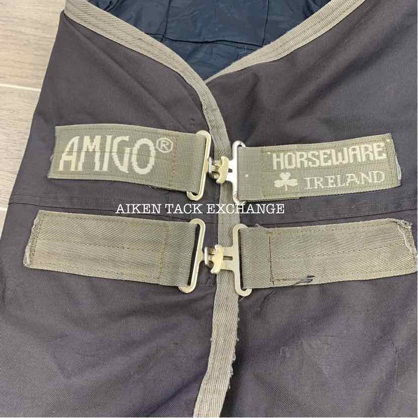 Amigo by Horseware Ireland 100G Fill Turnout Blanket 81" (has some rips & tears)