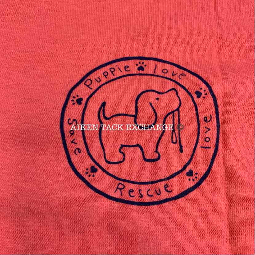 Puppie Love Cotton T Shirt, Size M (Unisex)