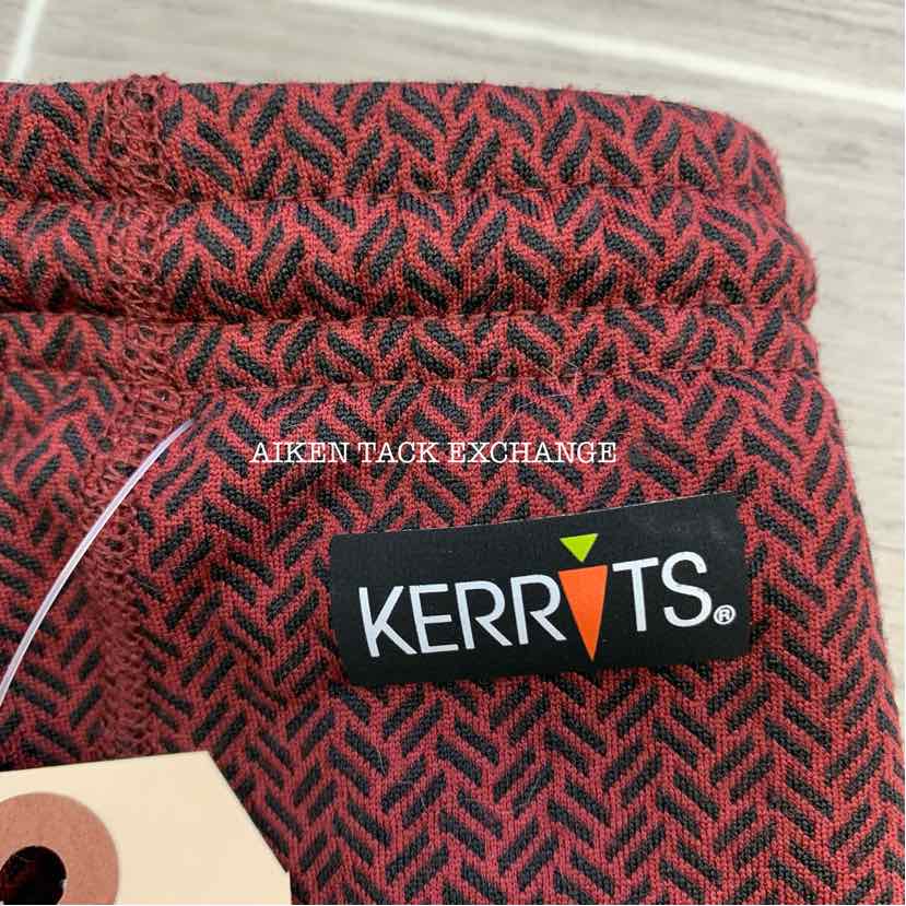 Kerrits Fleece Lite Knee Patch Tights, Size Medium
