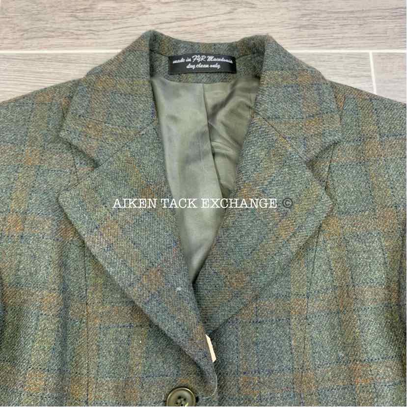 RJ Classics Foxy Tweed Hunt Coat, Size 0 S