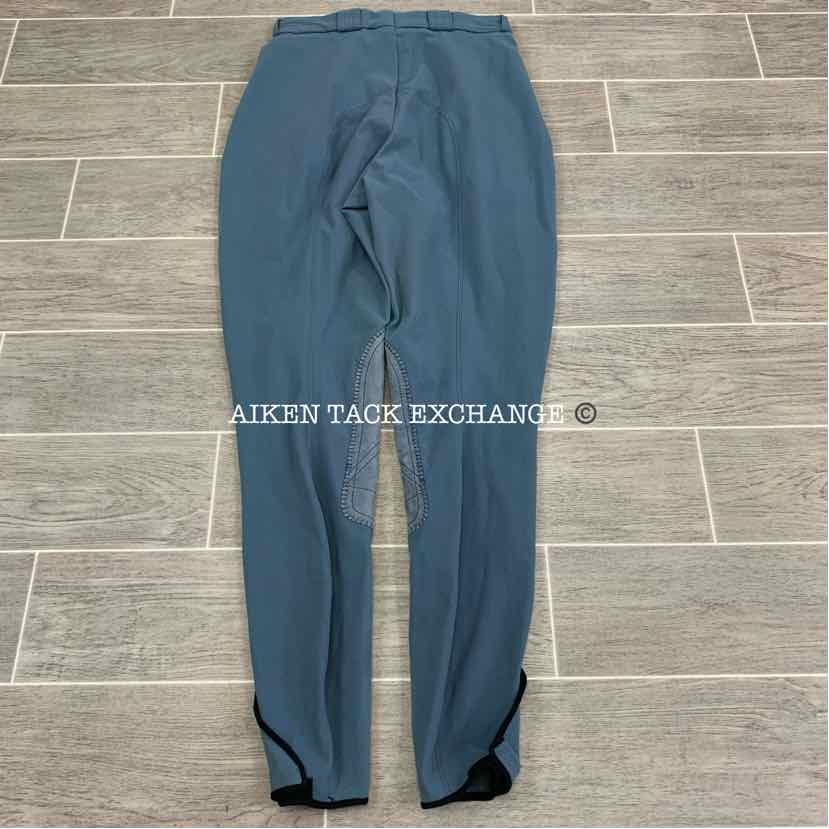Pikeur Front Zip Knee Patch Breeches, Size 26 L