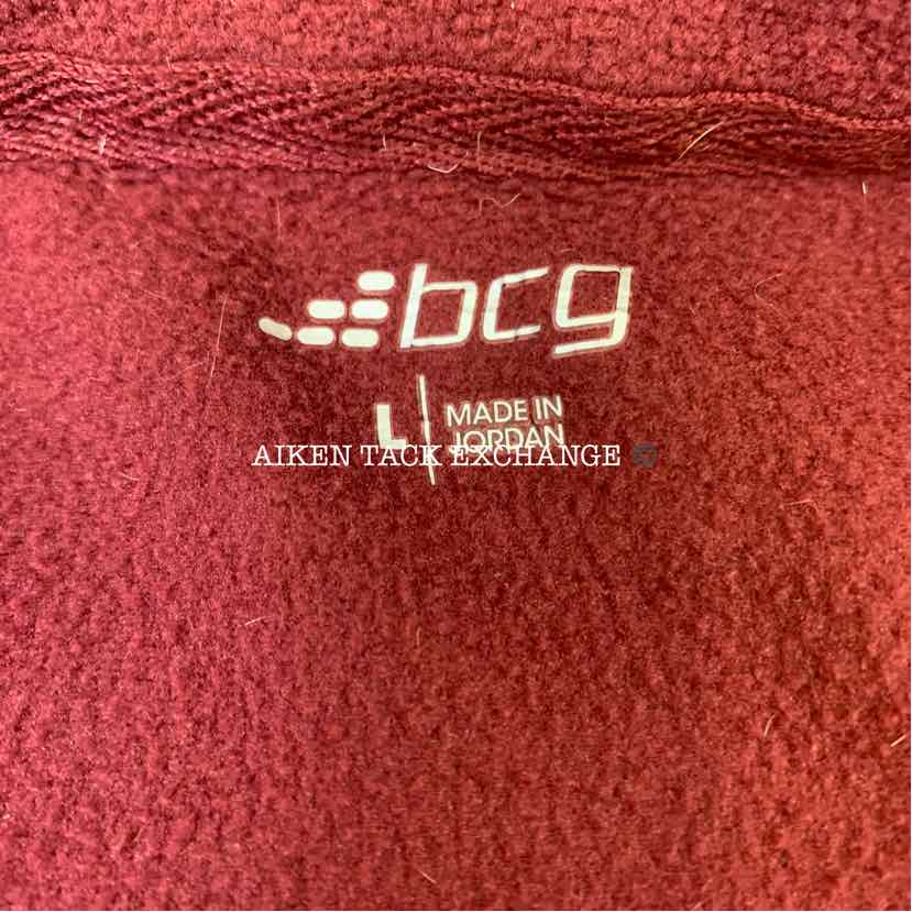 BCG Fleece Long Sleeve Jacket, Size XL