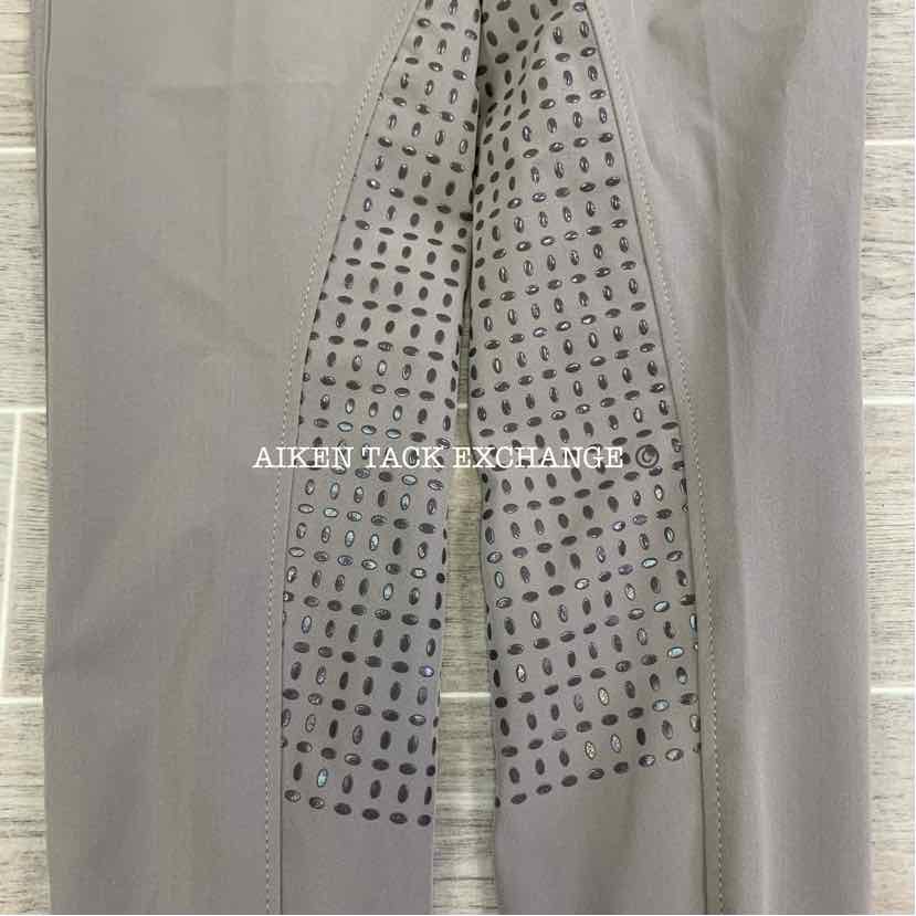 KL Select USG "Ava" Silicone Grip Full Seat Breeches, Women's 30
