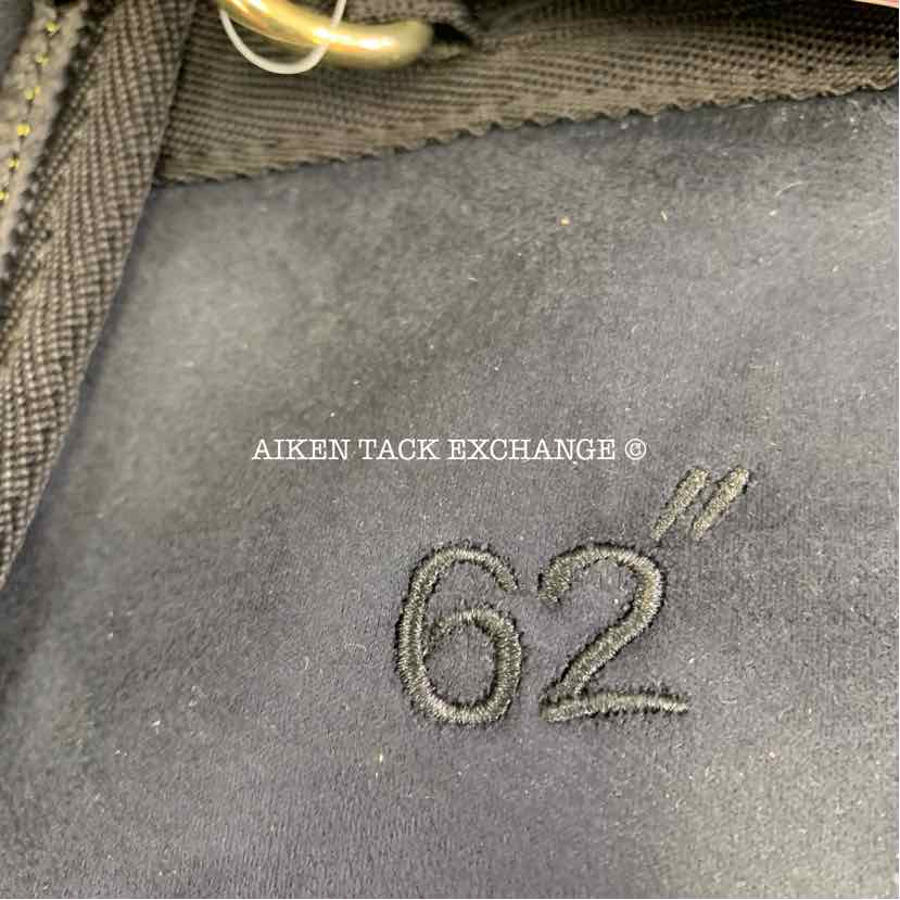 **CLEARANCE** Fenwick Equestrian EquSuede Performance Dress Blanket, Black, 62"