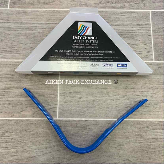 Medium Wide (Blue) Gullet Plate for Arena, Bates & Wintec Saddles