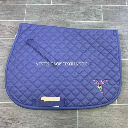 Dover Saddlery All Purpose Saddle Pad with "V" Embroidery