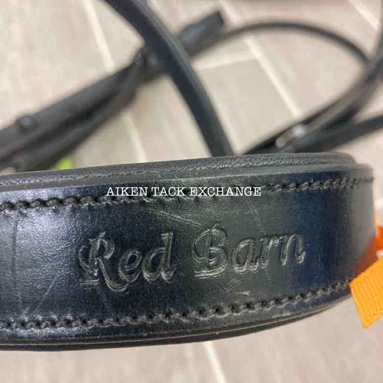 KL Select Red Barn Levade Bridle, No Reins, Oversize, Brand New
