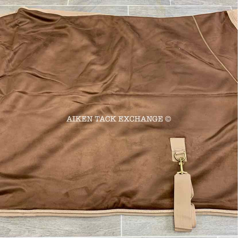 **CLEARANCE** Fenwick Equestrian EquSuede Performance Dress Blanket Cooler, Mocha, 74"