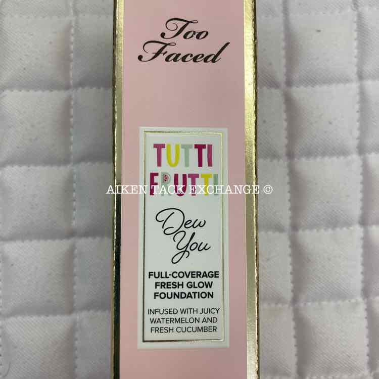 Too Faced Tutti Frutti Dew You Full Coverage Fresh Glow Foundation - Honey