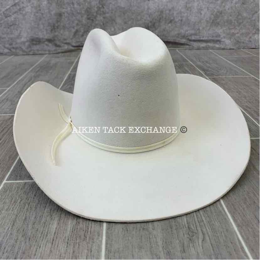 Size 6 7/8 Bailey Dura-Felt Western Hat, Beige
