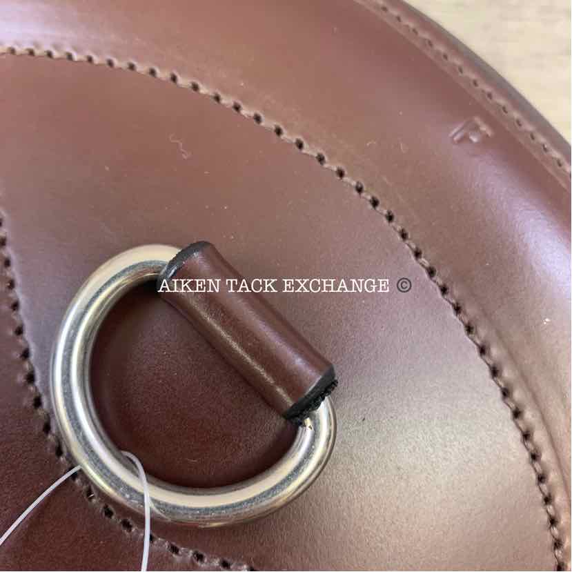 KL Select Red Barn Balance Anatomic Shoulder Relief Dressage Girth, Brown, 22"