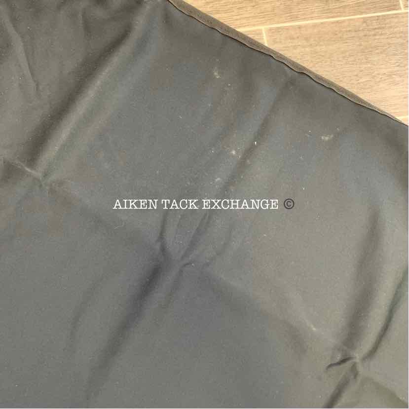 **CLEARANCE** Fenwick Equestrian LT Liquid Titanium Quarter Sheet, Black, Size L