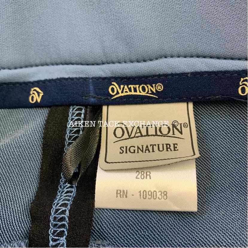 Ovation Bellissima II Silicone Full Seat Breeches, Size 28 R