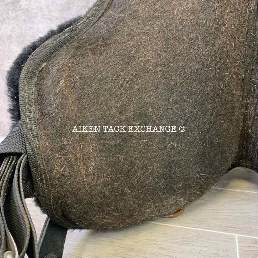 **SOLD** Australian Saddle Company Treeless Bareback Saddle, 16" Seat