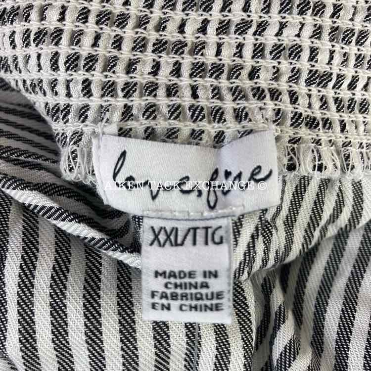 Love, Fire Long Sleeve Dress, Size XXLarge