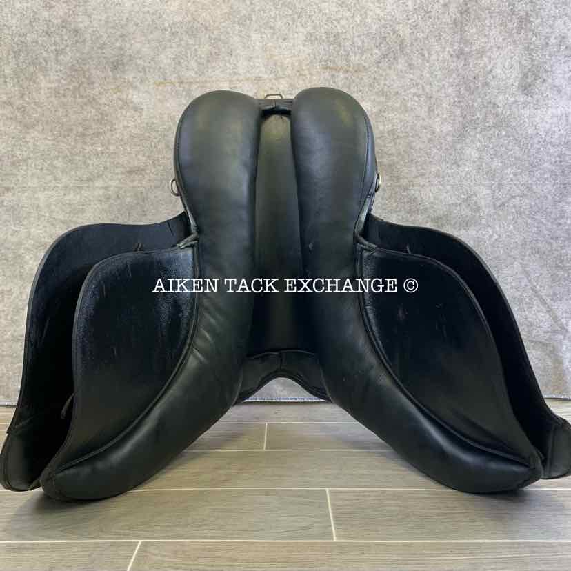 **SOLD** Jorge Canaves by Thornhill All Purpose Endurance Saddle, 17.5" Seat, Wide Tree, Wool Flocked Panels