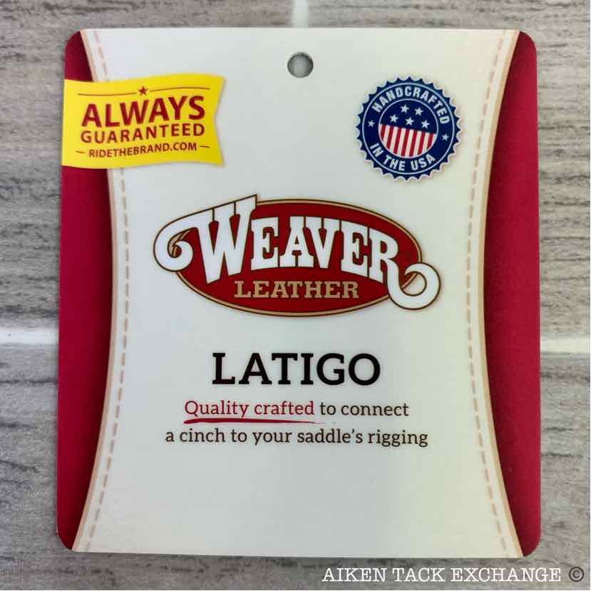 Weaver Single Ply Nylon Latigo Tie Strap, Brown, 1 3/4" x 70"