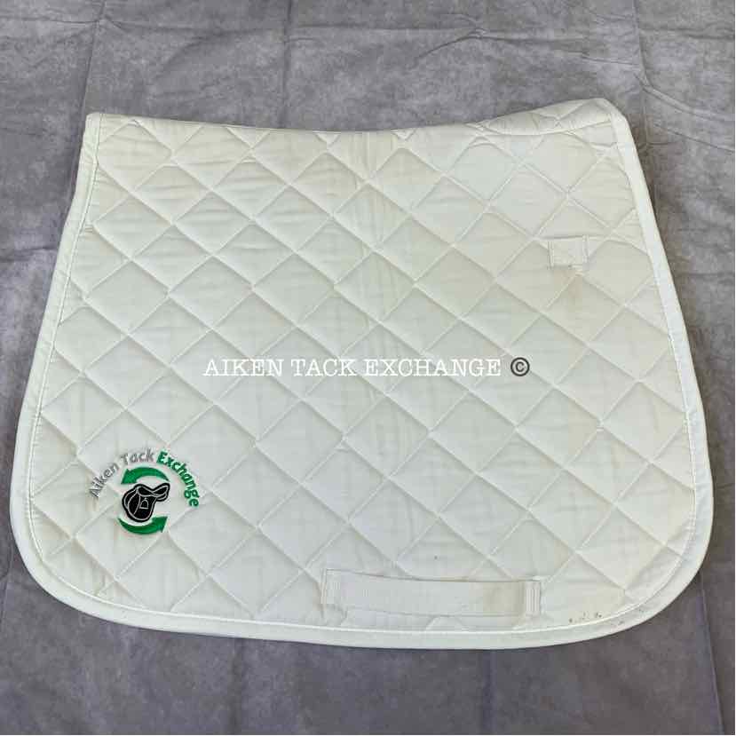 Dover Saddlery Dressage Saddle Pad with Aiken Tack Exchange Logo