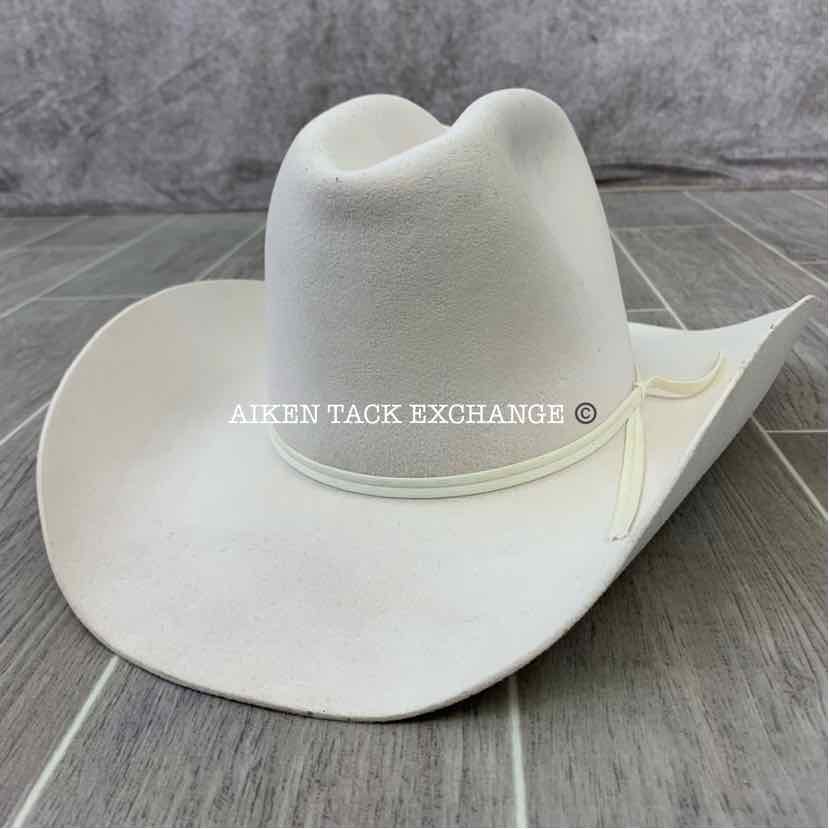 Size 6 7/8 Bailey Dura-Felt Western Hat, Beige