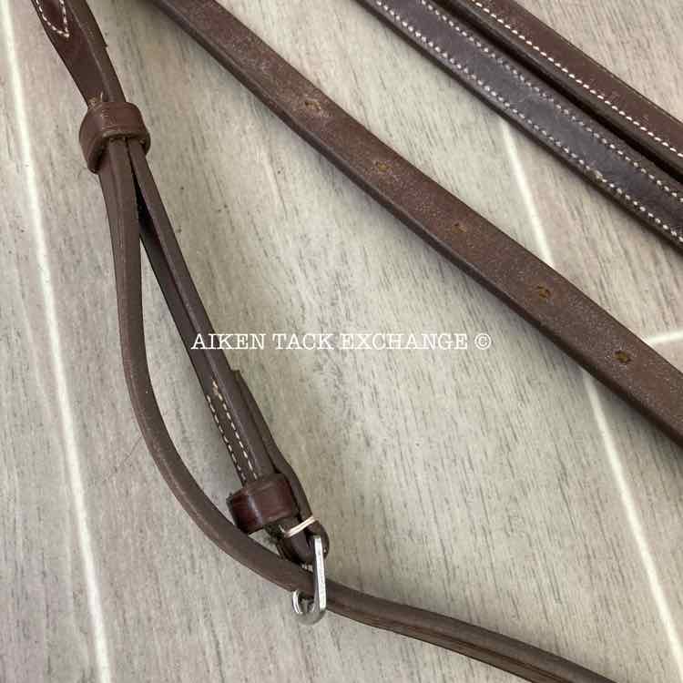 Bridleway Plain Raised Raised Standing Martingale, Oakbark, Oversize, Brand New