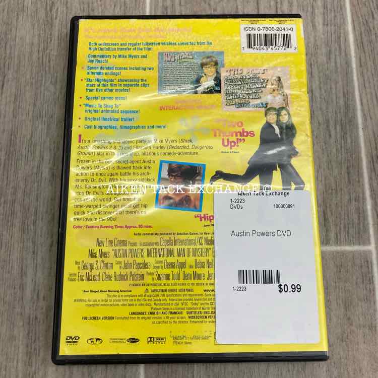 Austin Powers DVD