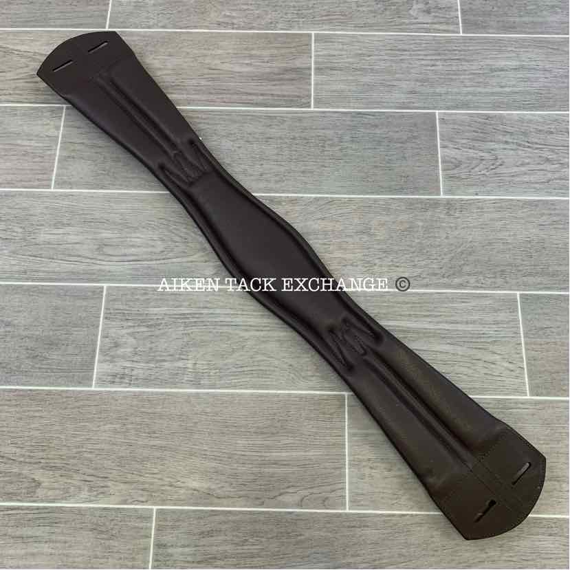 KL Select Red Barn Smart Contour Dressage Girth, Brown, 24"
