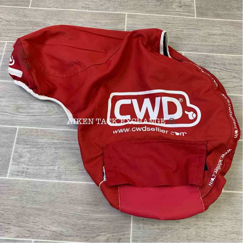 CWD Fleece Lined Saddle Cover (Elastic is Stretched & Decals Worn)