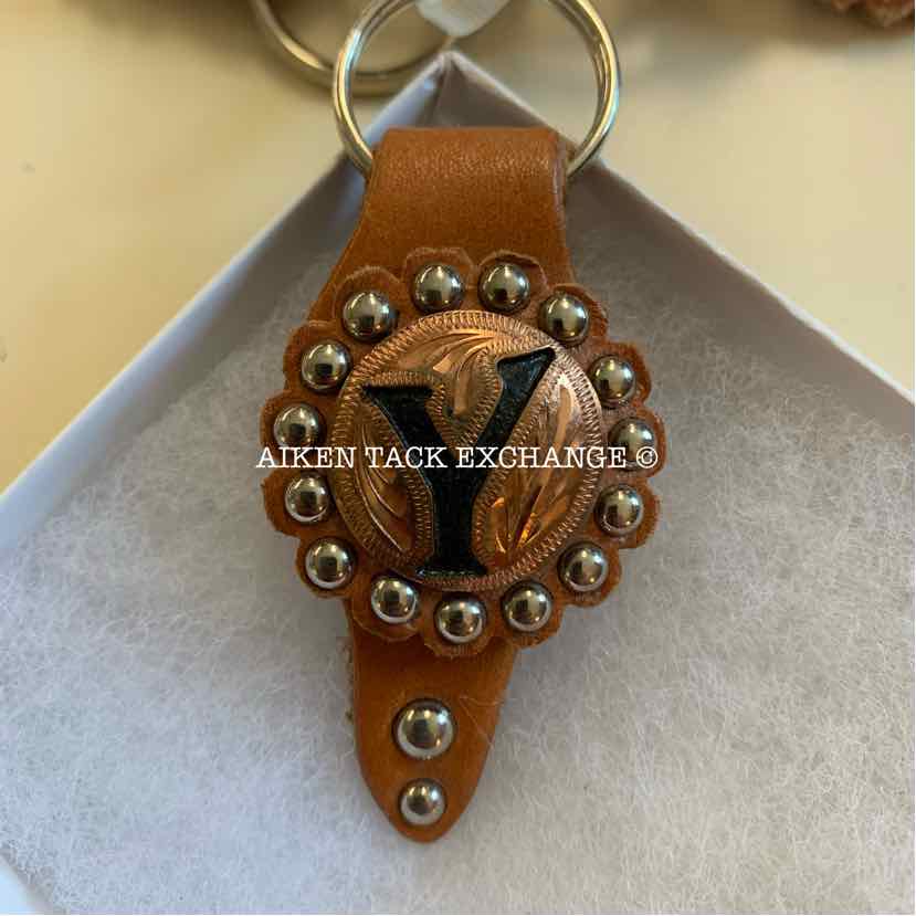 "Y" Initial Key Chain, Brand New